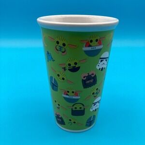 Star Wars The Mandalorian Grogu Baby Yoda Green Ceramic Latte Mug Galerie